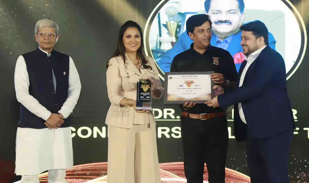 Topnotch Foundation award ceremony on stage